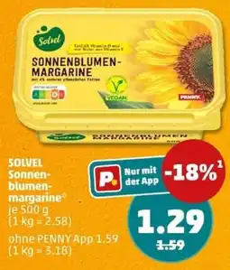 PENNY SOLVEL Sonnenblumen-margarine Angebot