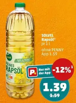 PENNY SOLVEL Rapsöl Angebot