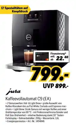 MEDIMAX jura Kaffeevollautomat C9 (EA) Angebot