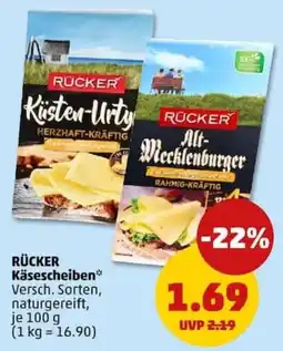 PENNY RÜCKER Käsescheiben* Angebot