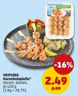PENNY HEIPLOEG Garnelenspieße* Angebot