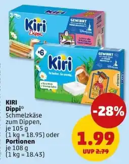 PENNY Kiri Dippi Schmelzkäse Angebot