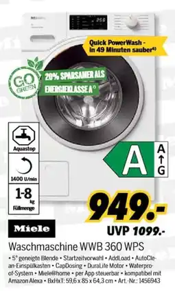 MEDIMAX Waschmaschine WWB 360 WPS Angebot