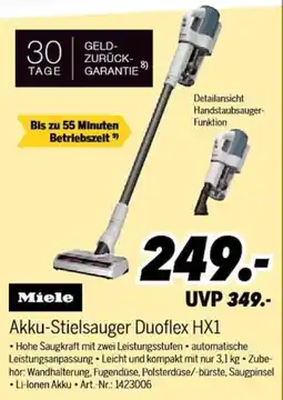MEDIMAX Miele Akku-Stielsauger Duoflex HX1 Angebot