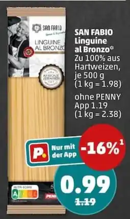 PENNY SAN FABIO Linguine al Bronzo Angebot