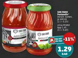 PENNY SAN FABIO Pastasoße Angebot