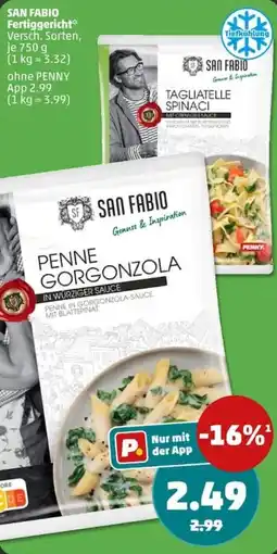 PENNY SAN FABIO Fertiggericht Angebot