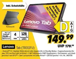 MEDIMAX Lenovo Tab (TB311FU) Angebot