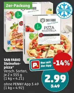 PENNY SAN FABIO Steinofen-pizza* Angebot