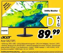 MEDIMAX Acer SA273P1 Angebot