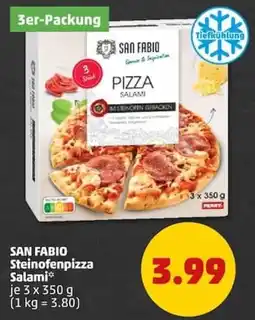 PENNY SAN FABIO Steinofenpizza Salami Angebot