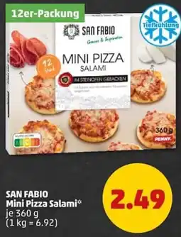 PENNY SAN FABIO Mini Pizza Salami Angebot