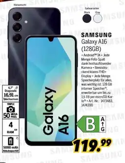 MEDIMAX SAMSUNG Galaxy A16 Angebot