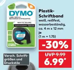 Kaufland DYMO Plastik- Schriftband Angebot