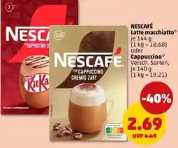 PENNY NESCAFÉ Cappuccino Angebot