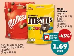 PENNY M&M's peanut Angebot
