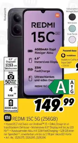 MEDIMAX REDMI 15C 5G Angebot