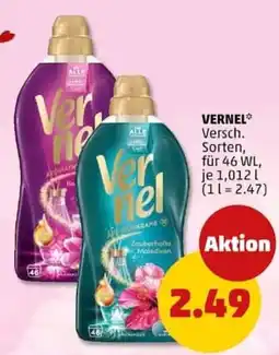 PENNY Vernel Waschmittel Angebot