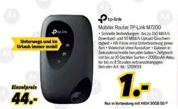MEDIMAX tp-link Mobiler Router TP-Link M7200 Angebot