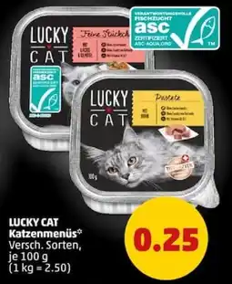 PENNY LUCKY CAT Katzenmenüs Angebot