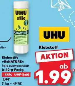 Kaufland UHU Klebestift ReNATURE Angebot