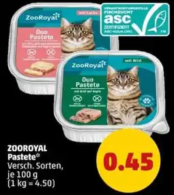 PENNY ZOOROYAL Pastete Angebot