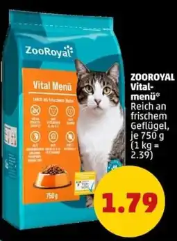 PENNY ZooRoyal Vital Menü Angebot