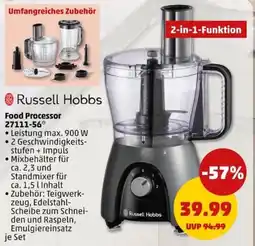 PENNY Russell Hobbs Food Processor Angebot