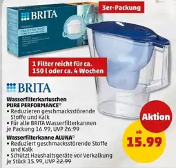 PENNY BRITA Wasserfilterkartuschen PURE PERFORMANCE Angebot