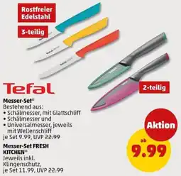 PENNY Tefal Messer-Set Angebot