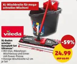 PENNY vileda XL-Bodenwischer-Komplett-Set Ultramax Angebot