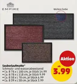 PENNY Empire Sauberlaufmatte Angebot