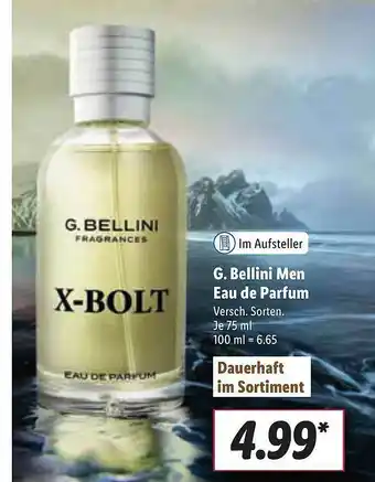 Lidl G. Bellini Men Eau De Parfum Angebot