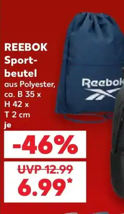 Kaufland REEBOK Sportbeutel Angebot