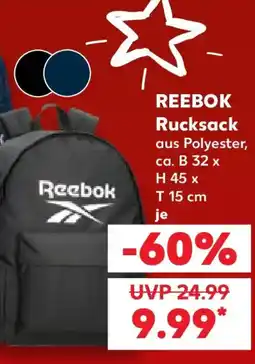 Kaufland REEBOK Rucksack Angebot