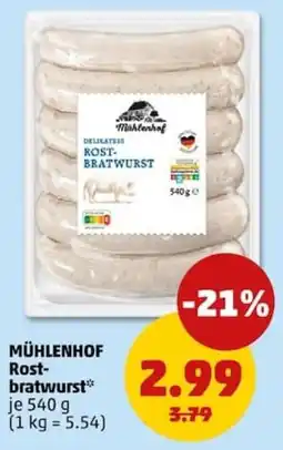 PENNY MÜHLENHOF Rost-bratwurst Angebot