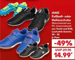 Kaufland JAKO Fußball- oder Hallenschuhe Angebot