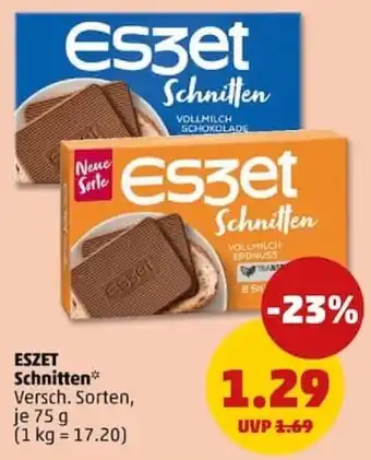 PENNY ESZET Schnitten Angebot