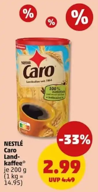 PENNY Nestlé Caro Landkaffee Angebot