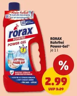 PENNY RORAX Rohrfrei Power-Gel Angebot