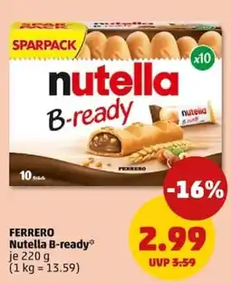 PENNY FERRERO Nutella B-ready Angebot