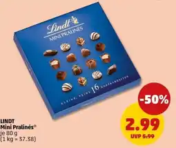 PENNY Lindt Mini Pralinés Angebot