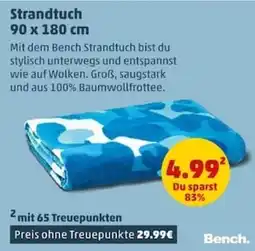 PENNY Strandtuch Bench Angebot
