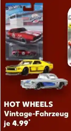 Kaufland HOT WHEELS Vintage-Fahrzeug Angebot