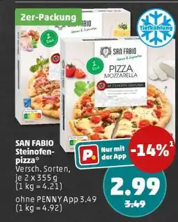 PENNY SAN FABIO Steinofenpizza Angebot