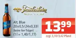 Getränke Oase Frankenhein Alt, Blue Angebot