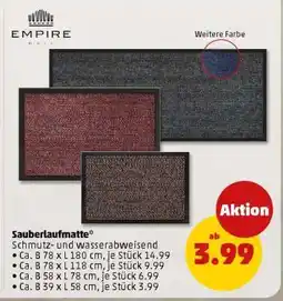 PENNY Sauberlaufmatte Angebot