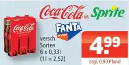 Getränke Oase Coca-Cola Sprite Angebot