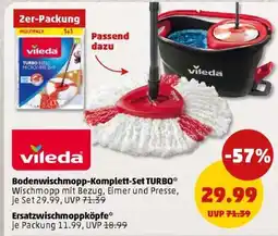 PENNY Bodenwischmopp-Komplett-Set TURBO Angebot