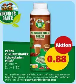 PENNY PENNY ZUKUNFTSBAUER Schokoladen Milch Angebot